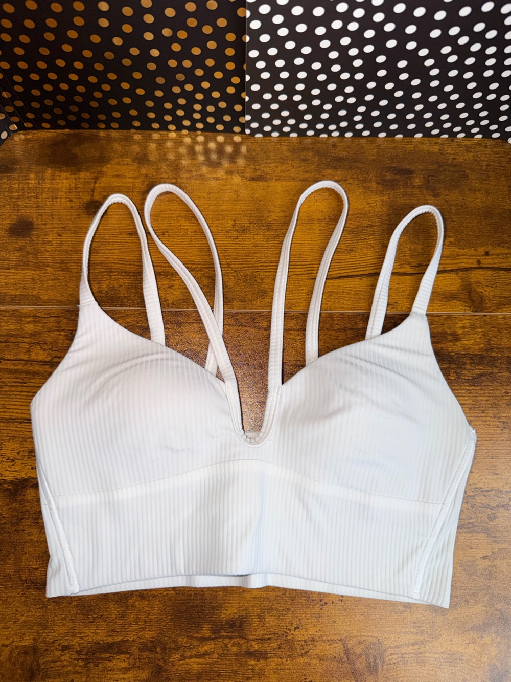 Lululemon Like a Cloud Strappy Longline Ribbed Bra
Light Support, B/C Cup